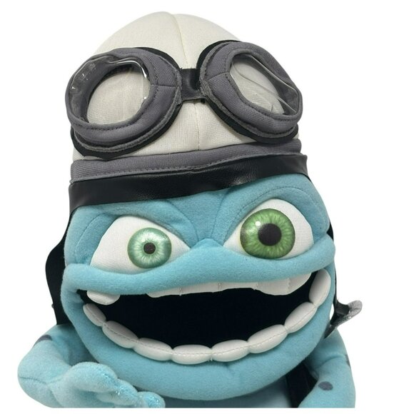 ANNOYING THING Crazy Biker Frog by Outrageous 2005 Singing Plush - Picture 2 of 7